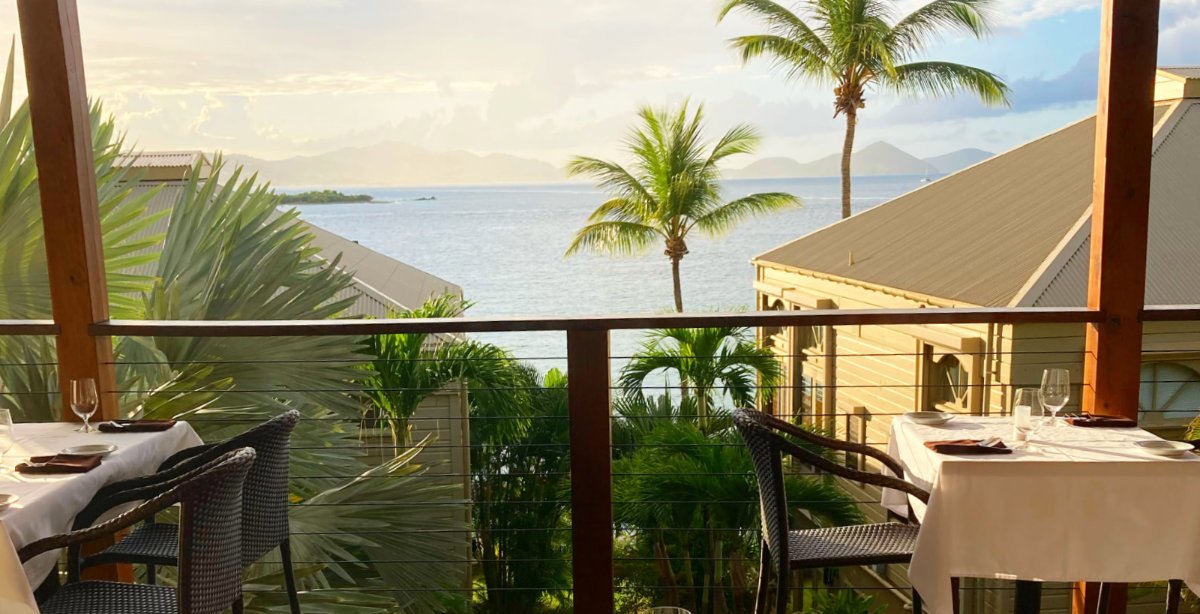 Ocean362 Restaurant, Gallows Point Resort, Cruz Bay, St John, USVI fine dining